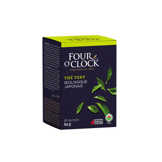 Four o clock - japanese green tea org - 16 bags