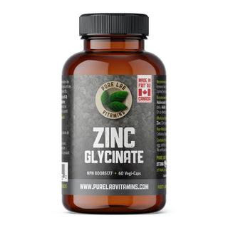 Pure lab - zinc glycinate - 60 vcaps
