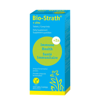 Bio-strath - plus zinc : immune health - 100 tabs