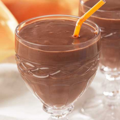 Health wise - chocolate shake and pudding