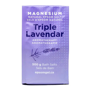 Epsomgel - Triple lavender bath salts - 500g
