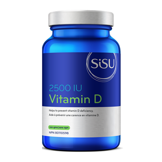 Sisu - Vitamin d3 2,500iu - 180 tabs
