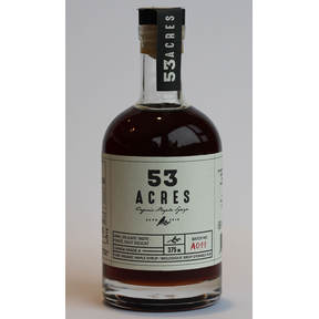 53 acres - organic maple syrup - dark 375 ml