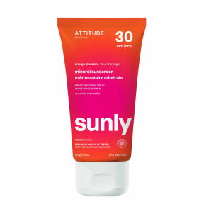 Attitude - mineral sunscreen spf 30, orange blossom 150 g
