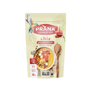 Prana - Organic ground white chia seeds 200 g