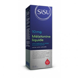 Sisu - liquid melatonin 10mg /black cherry - 59 ml