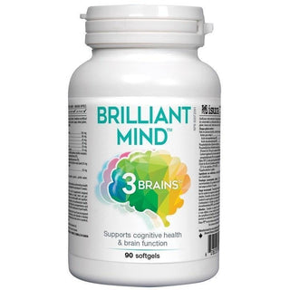 3 brains - brilliant mind - 90 sgels