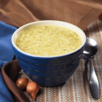 Health wise - chicken soup with pasta