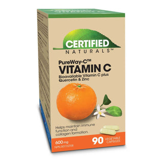 Certified Naturals - PureWay-C Vitamin C, 500mg - 600mg
