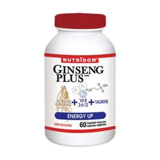 Nutridom - Ginseng plus energy up - 60 vcaps