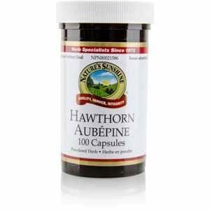 Nature's sunshine - hawthorn single herb - 100 caps