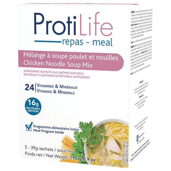 Protilife - chicken noodle soup mix 5 pouches