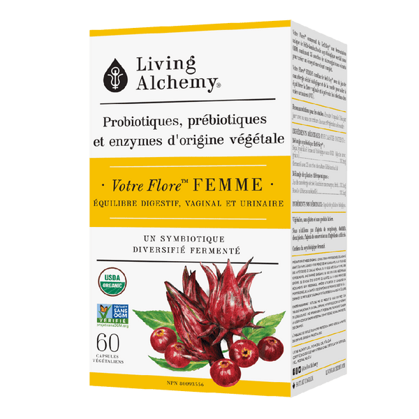 Living alchemy Your Flora Woman, 60 vegetarian capsules