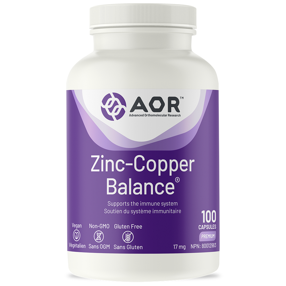 Aor - zinc-copper balance - 100 caps