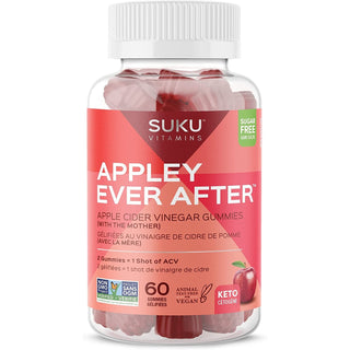 Suku - appley ever after acv / apple - 60 gummies