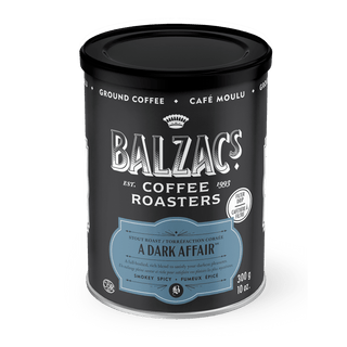 Balzac's - ground coffee - a dark affair dark roast - 300 g