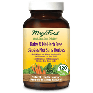 Megafood - baby & me herb free 120 c