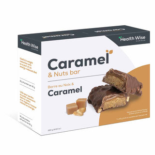 Health wise - proteins bars - caramel nut