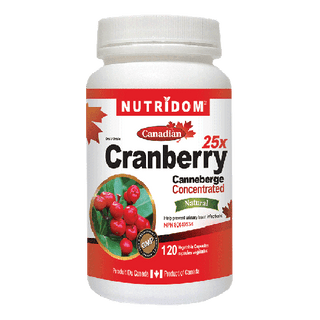 Nutridom - Cranberry 25x 500 mg - 120 vcaps
