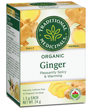 Organic ginger tea
