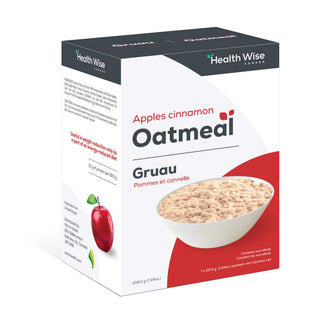 Healthwise - oatmeal apples cinnamon