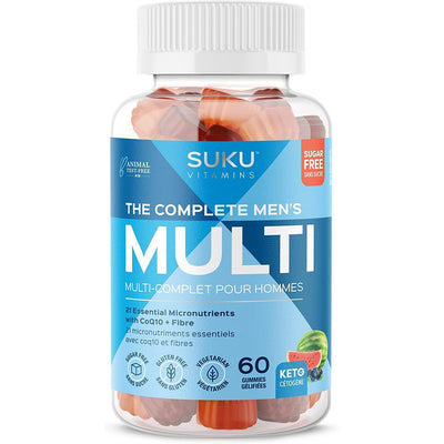 Suku - the complete men's multi / fruit - 60 gummies