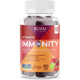 Suku - ultimate immunity / blueberry pineapple - 60 gummies