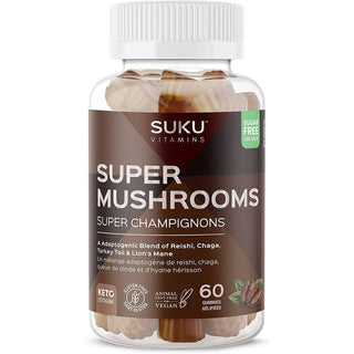 Suku - super mushrooms / decaffeinated espresso - 60 gummies