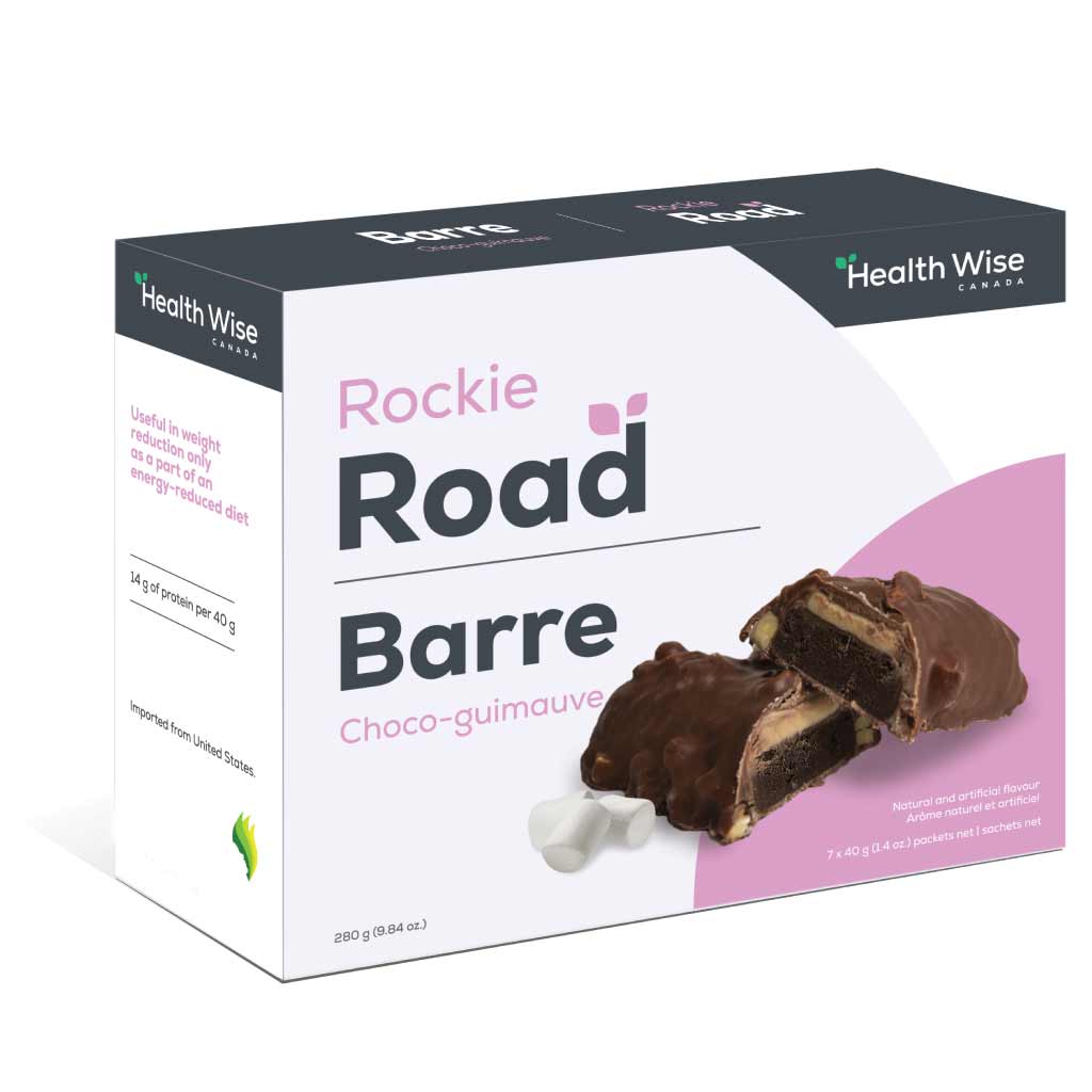 Healthwise - protein bars - rockie road