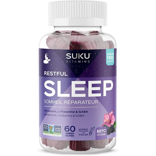Suku - restful sleep / blackberry hibiscus - 60 gummies