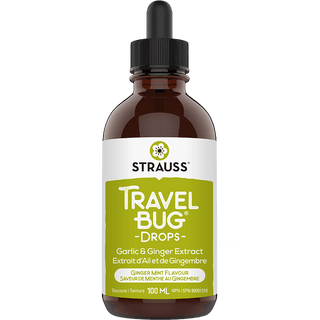 Strauss - Travel Bug Garlic & Ginger Extract