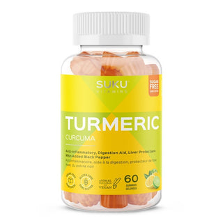 Suku - turmeric / lemon lime - 60 gummies