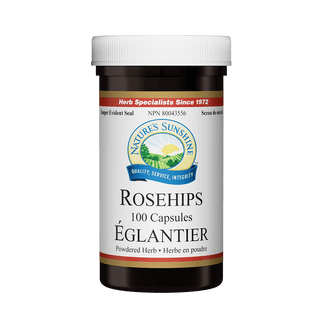Nature's sunshine - rosehips single herb - 100 caps