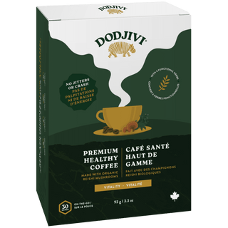 Dodjivi - premium healthy mushroom coffee vitality 30 x 3.1g