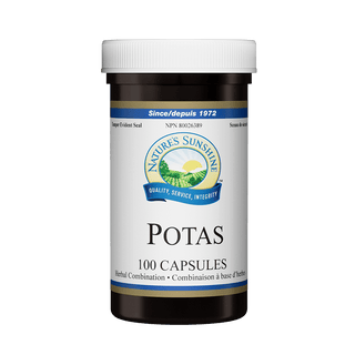 Nature's sunshine - potas - 100 caps