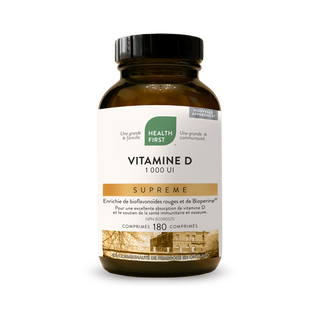 Health first - vitamin d supreme 1000iu - 180 tabs