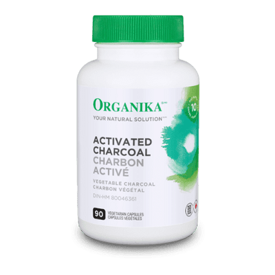 Activated Charcoal (90VCaps) - Organika - Win in Health