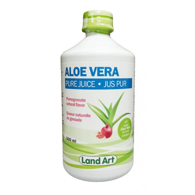 Aloe Vera Juice Pomegranate - Land Art - Win in Health