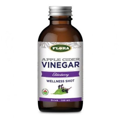 Apple Cider Vinegar – Elderberry - Flora Health - Win in Health