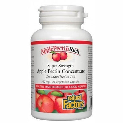 ApplePectinRich® Super Strength Apple Pectin Concentrate 500 mg - Natural Factors - Win in Health