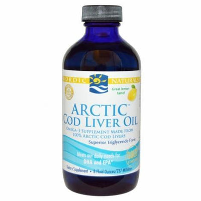 Arctic-D Cod Liver Oil liquide -Nordic Naturals -Gagné en Santé