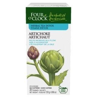 Four o'clock - artichoke herbal tea detox - 20 bags