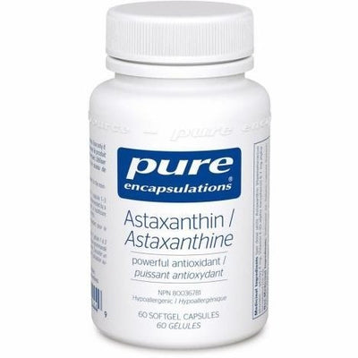 Astaxanthin -Pure encapsulations -Gagné en Santé