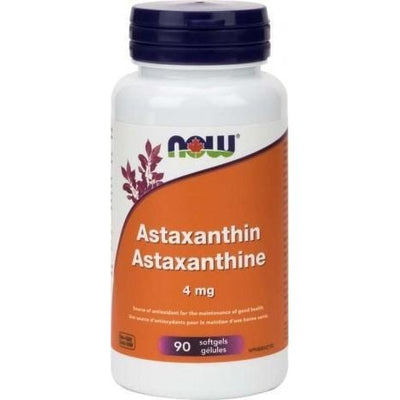 Astaxanthine 4 mg (gélules) -NOW -Gagné en Santé