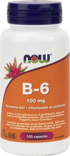 Now - b-6 100 mg 100 vcaps