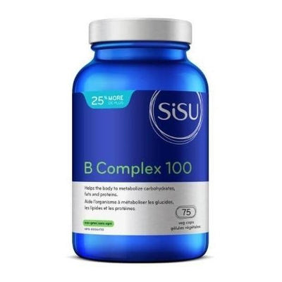 B Complex 100 - 75 Capsules - SISU - Win in Health