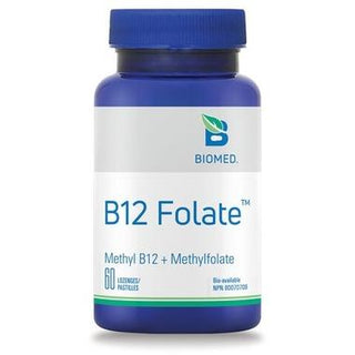 Biomed - b12 folate - 60 lozenges