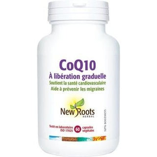 CoQ10 à libération graduelle -New Roots Herbal -Gagné en Santé