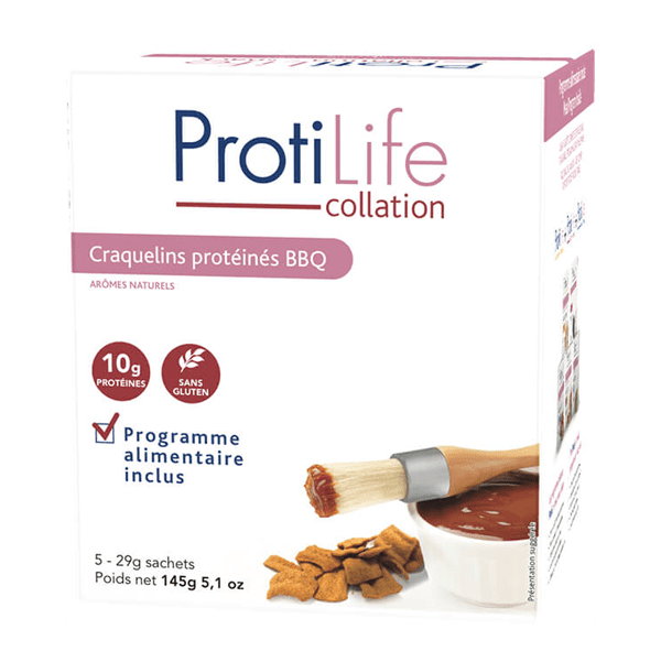 Protilife - protein crisps bbq (5 pouches)