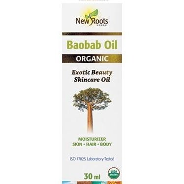 Huile de Baobab 30 ml -New Roots Herbal -Gagné en Santé